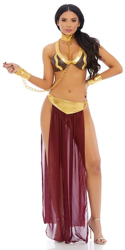 Lace Cosplay Lingerie for WomenSexy Slave Princess Costume