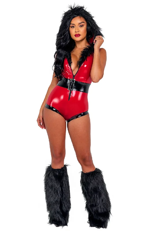 Women's Video Game Character Cosplay LingerieSanta Honey Costume