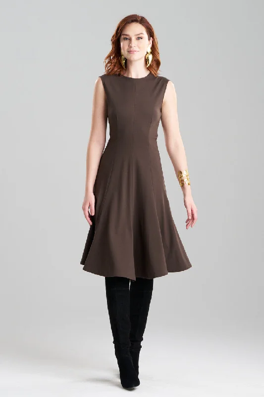 Compact Knit Midi Dress