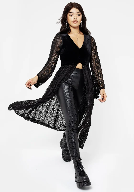 Fringe - trimmed sexy dresses for a 1920s - inspired lookEverlasting Flared Sleeve Lace Overdress Fringe - trimmed sexy dresses for a 1920s - inspired lookEverlasting Flared Sleeve Lace Overdress