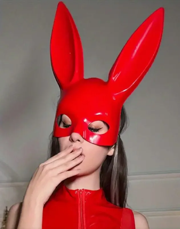 RED BUNNY MASK