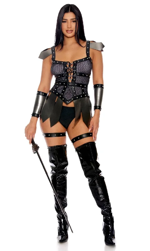 Plus Size Women's Cosplay LingerieTemptress of the Arena Gladiator Halloween Costume