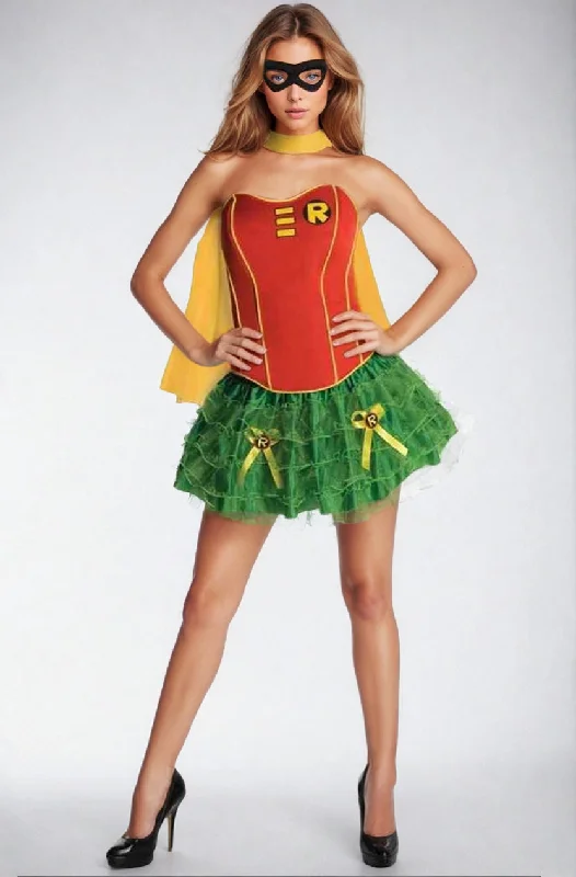 Women's Video Game Character Cosplay LingerieRobin Corset Costume