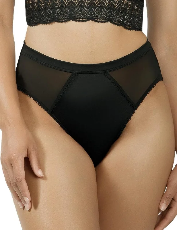 Pink sexy dresses for a sweet and feminine lookParfait PP306 Black Micro Dressy French Cut Panty