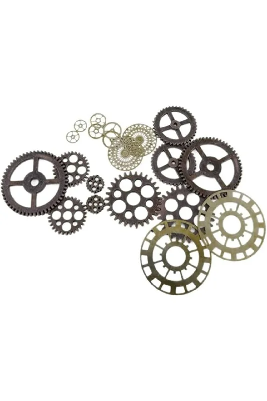 Steampunk Victorian Bag of Gears Costume Accessory