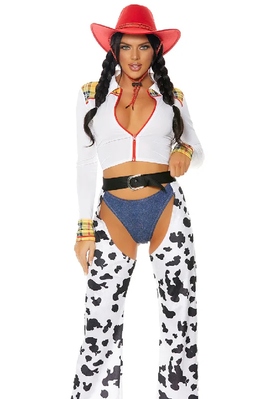 Cute Maid Cosplay Lingerie for WomenPlus Size You’ve Got A Friend Cowgirl Costume