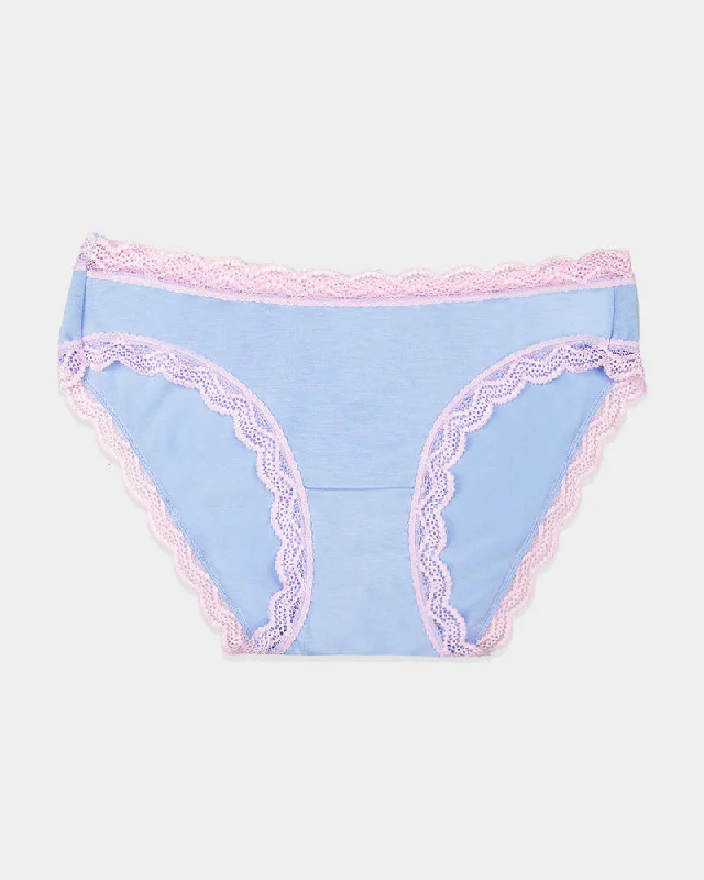 Women's High Waist Lingerie BodysuitsStripe & Stare Original Knicker in Air with Pirouette Lace