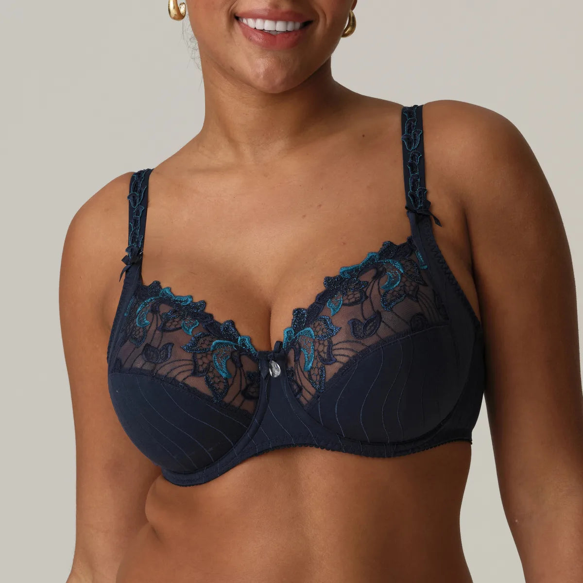 Women's Everyday Wear LingeriePrima Donna Deauville Full Cup Bra F - H Cup in Velvet Blue