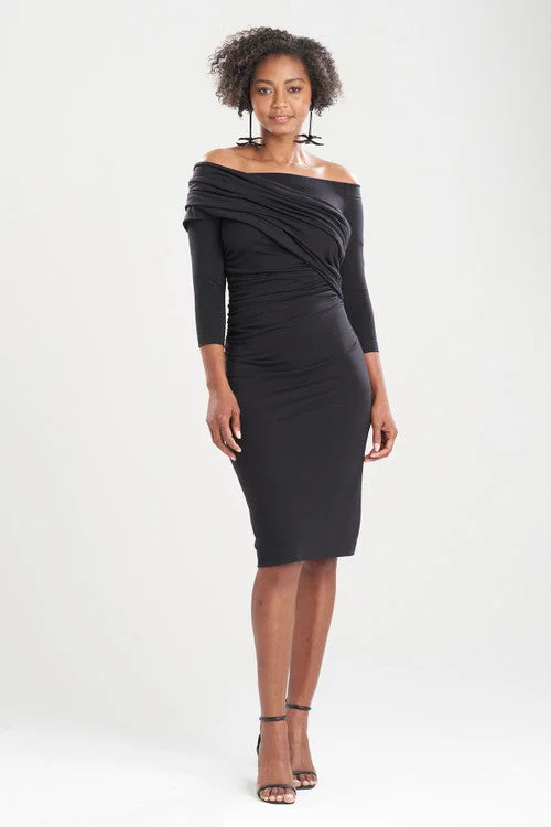 Sexy lingerie - inspired dresses for a seductive look at homeTencel Jersey Off Shoulder Dress Sexy lingerie - inspired dresses for a seductive look at homeTencel Jersey Off Shoulder Dress