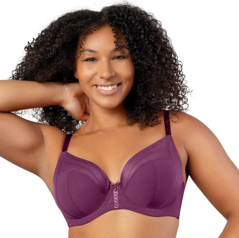 Women's Bridal Lingerie CollectionPARFAIT SHEA UNLINED PLUNGE: BLACKBERRY