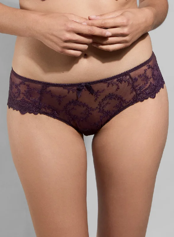 Women's Tummy Control LingerieEmpreinte Louise Shorty in Cassis