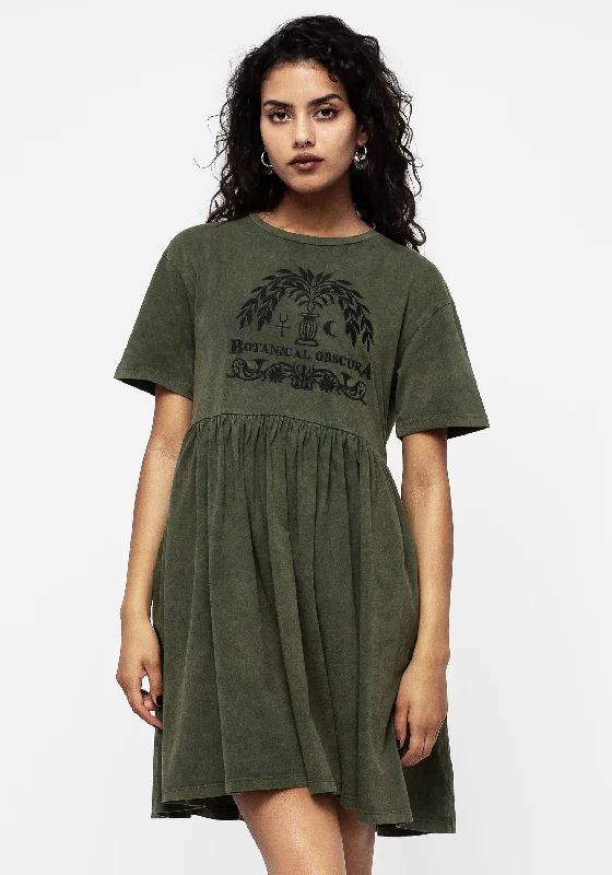 Sexy dresses with cut - outs on the sideObscura Graphic Print Mini Skater Dress