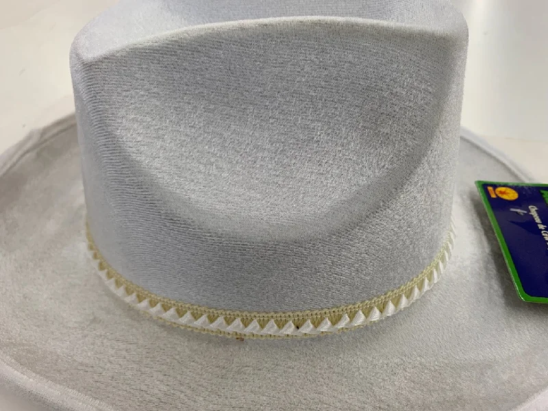 White Cowboy Hat Costume Accessory