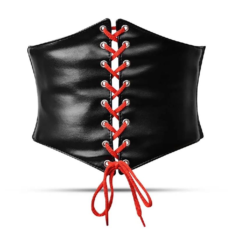 Black Waist trainer short torso - Corset belt