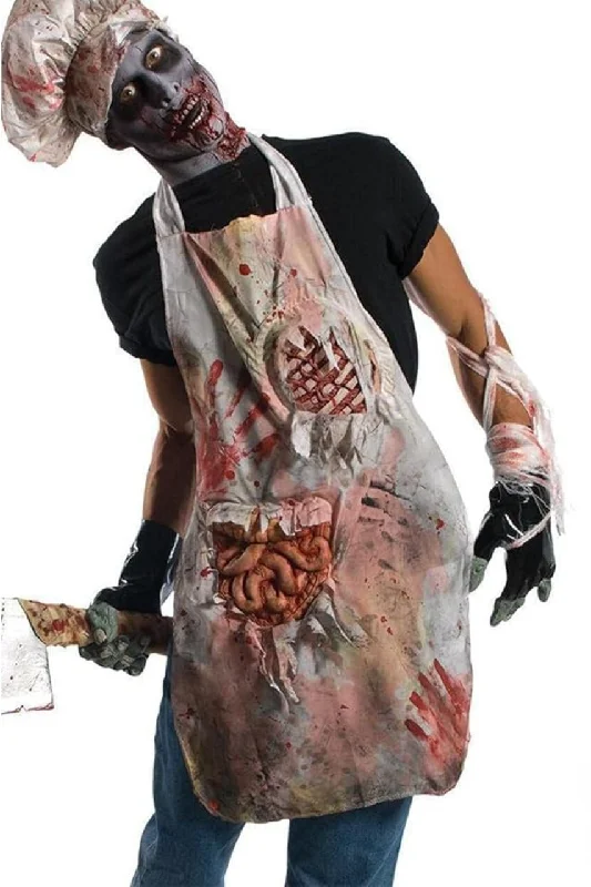 Superhero Themed Cosplay Lingerie for WomenZombie Butcher Apron Costume
