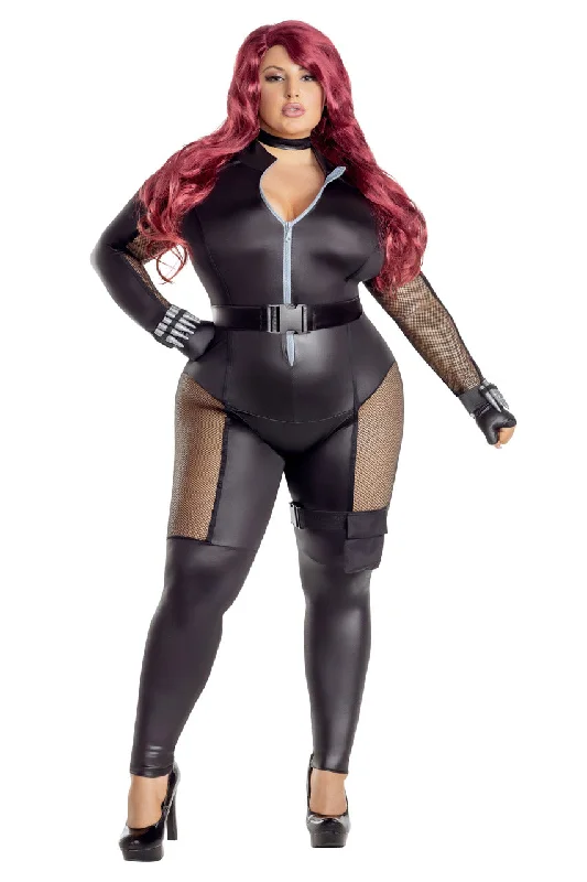 Gothic Cosplay Lingerie Set for WomenPlus Size Avenging Assassin Costume