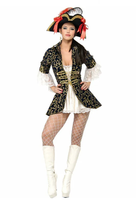 Cute Maid Cosplay Lingerie for WomenSassy Pirate Queen Costume