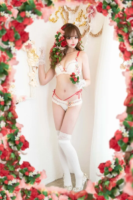 Women's Lingerie with Built-in ShapewearSALE Animé Style Bra & Bottoms (In stock, 3-day dispatch)
