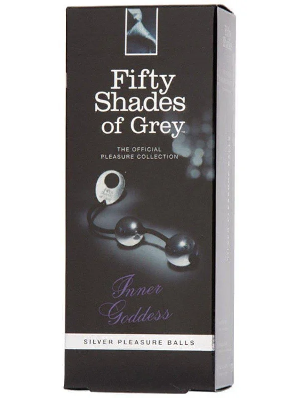 Women's Shapewear Lingerie Sets EL-FSG40174 Fifty Shades of Grey Inner Goddess Silver Metal Pleasure Balls