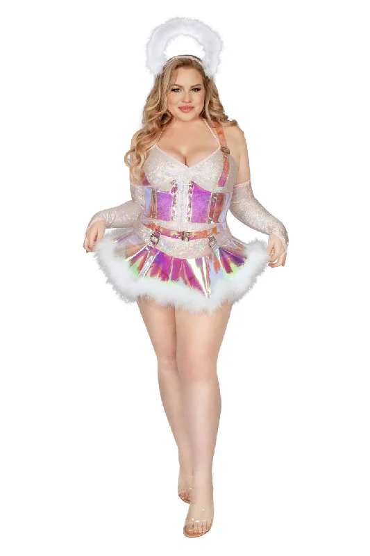 Women's Historical Cosplay Lingerie SetPlus Size Rave Angel Costume