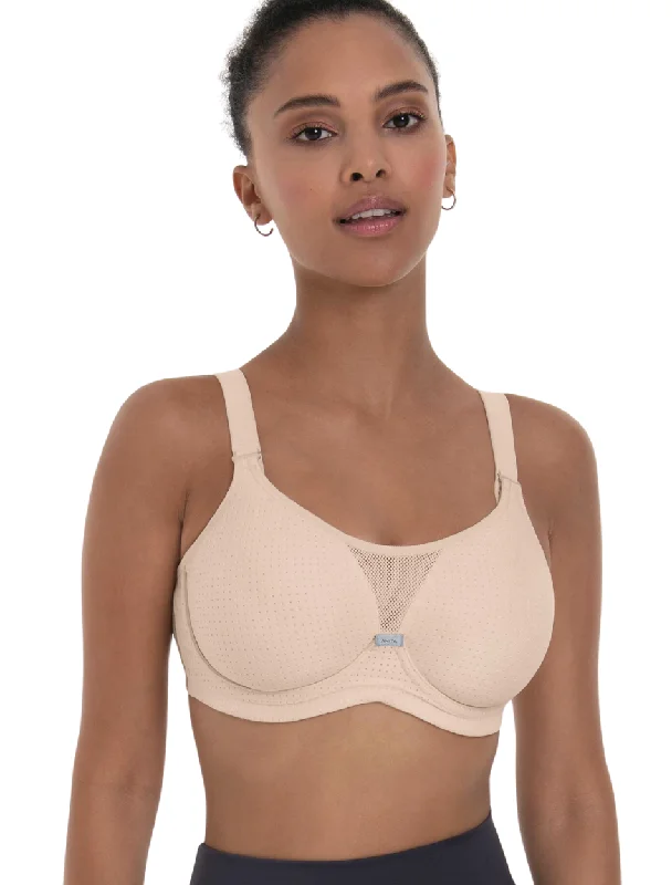Women's bralettes with a soft, seamless styleAnita WireX Performance Sports Bra Underwired, Rose | Smart Rose Anita Sports Bra | Pink High Impact Sports Bra