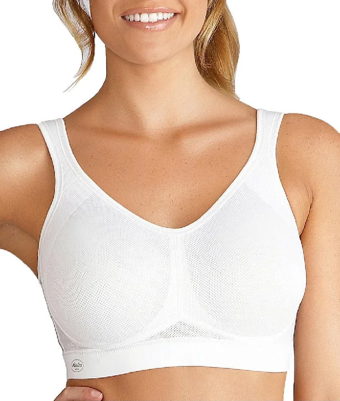 Women's bras with a lift and separate functionAnita Air Control Soft Cup Sports Bra Maximum Support, White