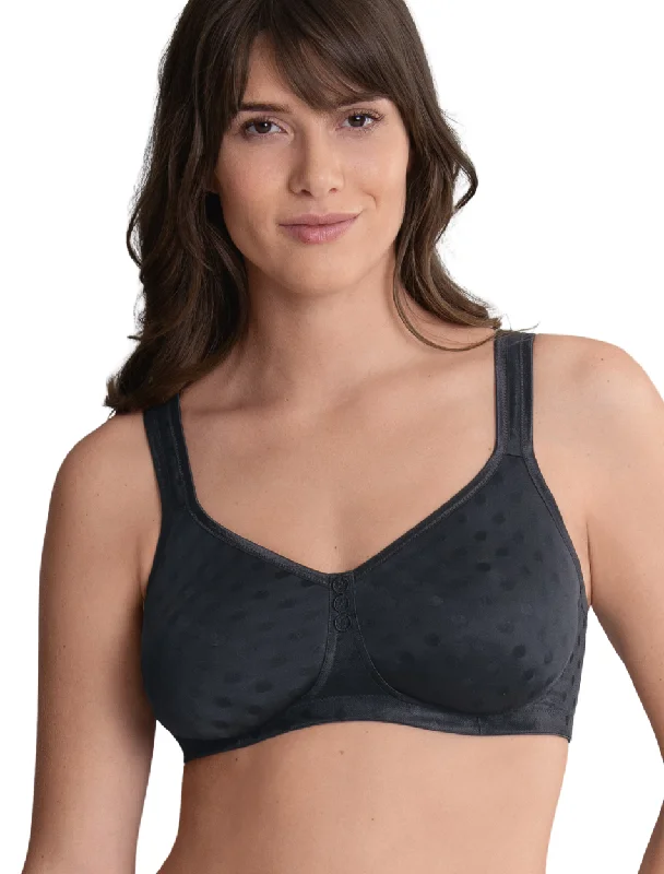 Women's pastel - colored bras for a soft lookAnita Airita Bra Spacer Cup Wireless Comfort Bra Black | Black Anita Molded Spacer Bra
