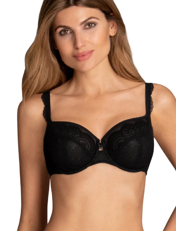 Anita Rosa Faia Selma Bra Underwire Bra, Black | Black Rosa Faia Bras