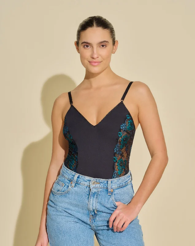 Women's polka - dot brasBodysuit