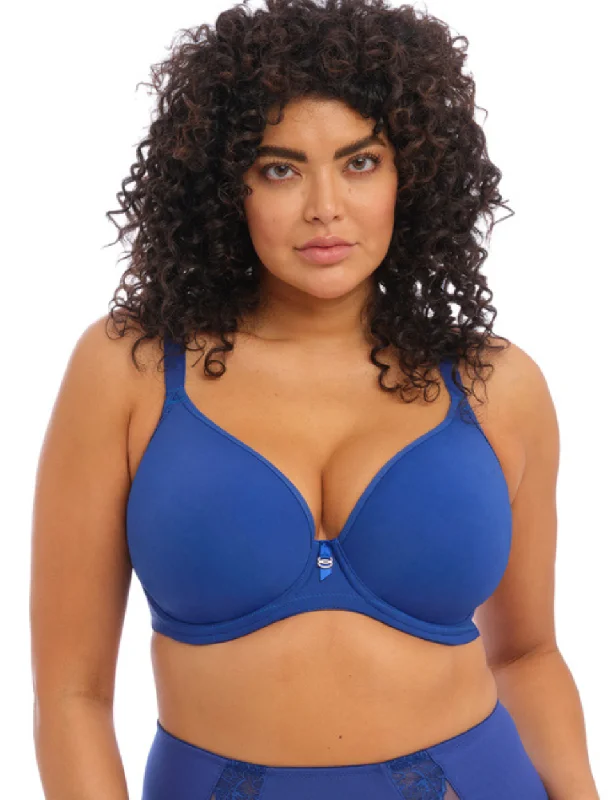 Women's demi - cup bras for a sexy lookElomi Bijou Underwire Banded Molded Bra, Lapis Blue | Blue Elomi Bra Blue