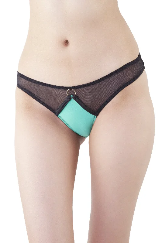 Women's plunge bras for low - cut topsEmerald Brief