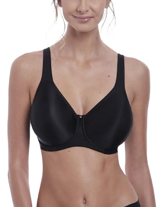 Women's bras with a contoured cup designFantasie Aura Underwire Molded Full Cup Bra, Black