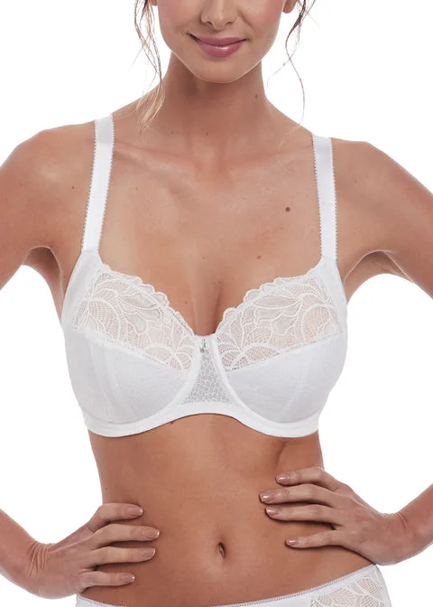 Women's animal - print brasFantasie Memoir Underwire Full Cup Bra With Side Support Bra, White