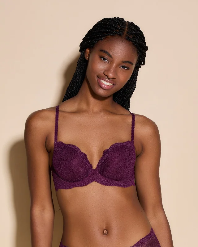 Women's bras with a silk blend for luxurySoutien-Gorge Push Up