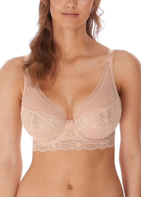 Freya Expression Uw High Apex Bra, Natural Beige