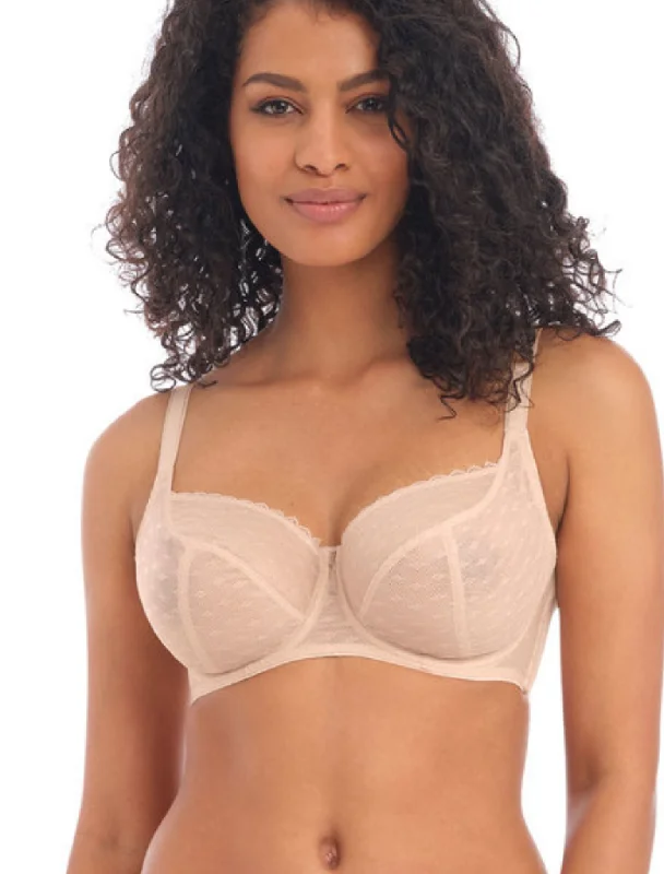 Women's bras with adjustable back closuresFreya Signature UW Balcony Bra, Natural Beige