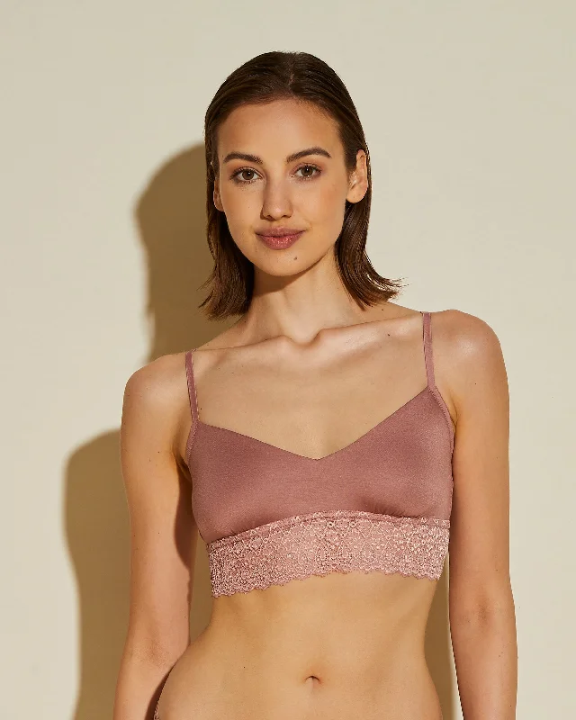 Bralette Mit Rundhalsausschnitt