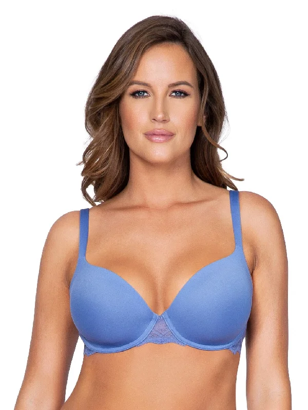 Lydie Contour Padded Bra - Silver Blue - P5441