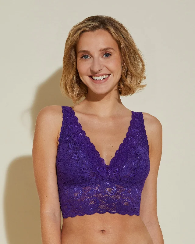 Women's bras made of breathable meshBralette Alta Con Scollatura Profonda