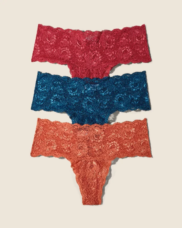 Women's bras with a slimming effectLot De 3 Tangas Comfie
