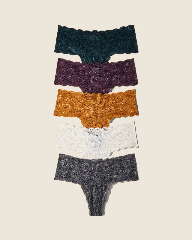 Women's bras with moisture - wicking propertiesLot De 5 Tangas Comfie