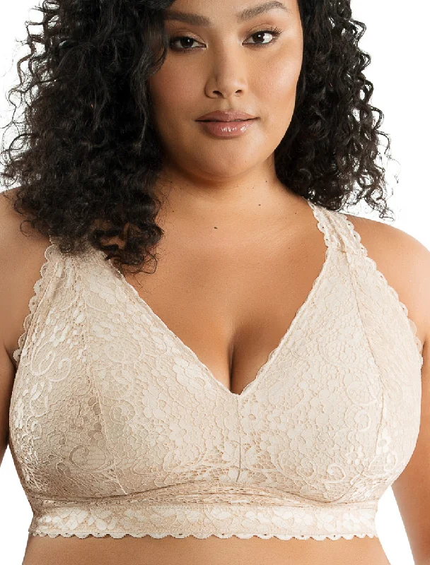 Women's bras with removable padsParfait Adriana Bra Wirefree Bralette, Bare | Beige Parfait Non-Wired Bralette | Beige Lace Bralette | Beige Lounge Bra