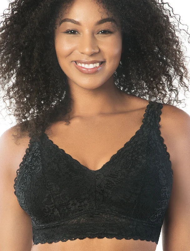 Women's Calvin Klein bras for different cup sizesParfait Adriana Bra Wirefree Bralette, Black | Black Parfait Non-Wired Bralette | Black Lace Bralette | Black Lounge Bra