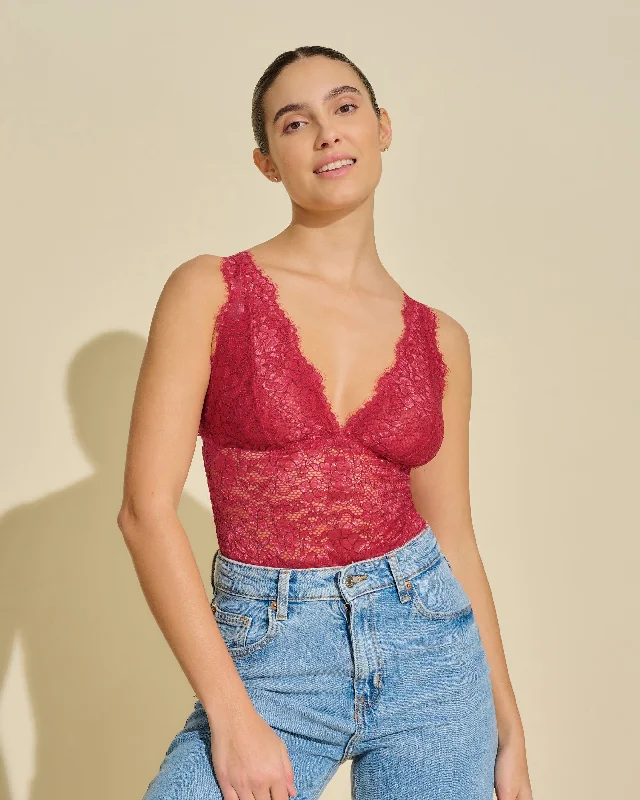 Women's red bras for a bold statementBody