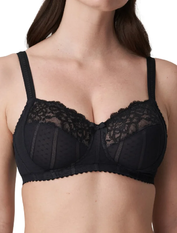 Women's bras made of soft cotton fabricPrimaDonna Couture Soft Bra Wireless, Black | Black PrimaDonna Wireless Bras | PrimaDonna Soft cup Bra