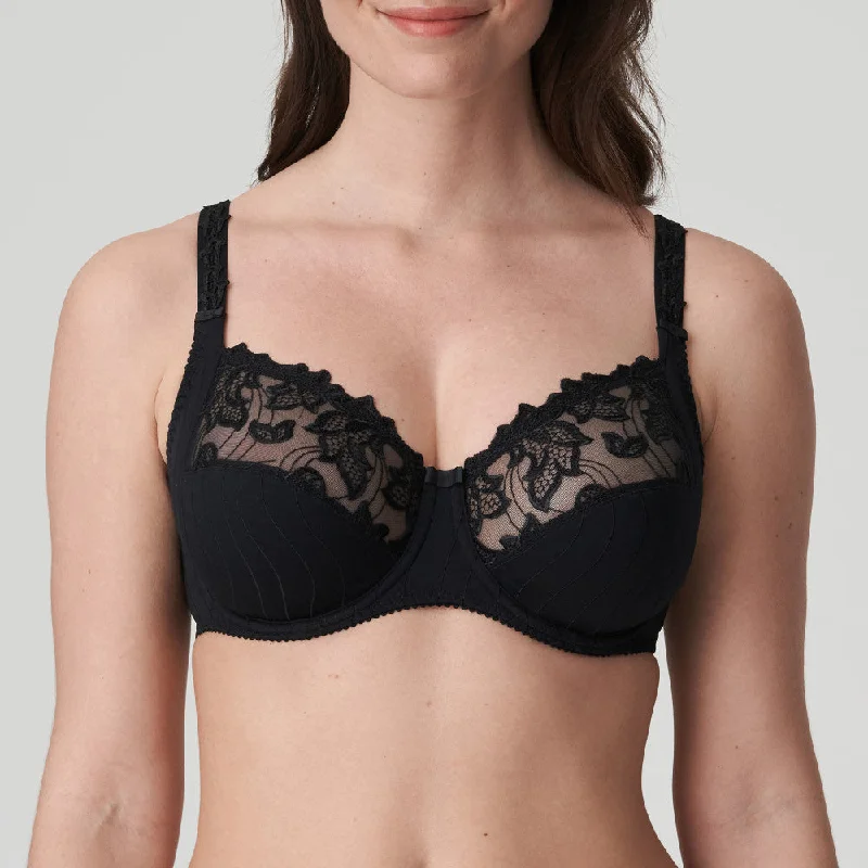 Women's convertible bras with multiple strap optionsPrimaDonna Deauville Full Cup Wire Bra, Black | Black PrimaDonna Deauville | Primadonna Full Cup Bra