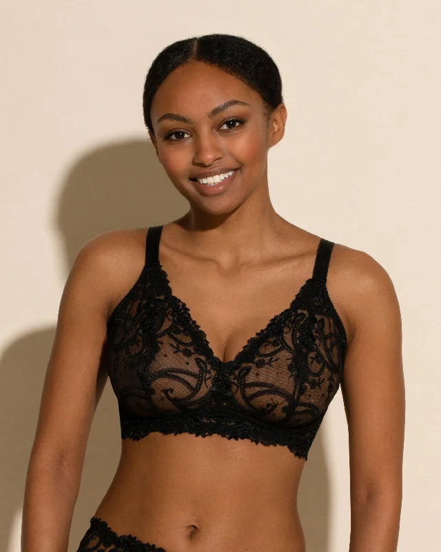 Women's bras with a satin finishBralette A Triangolo Curvy E Tall