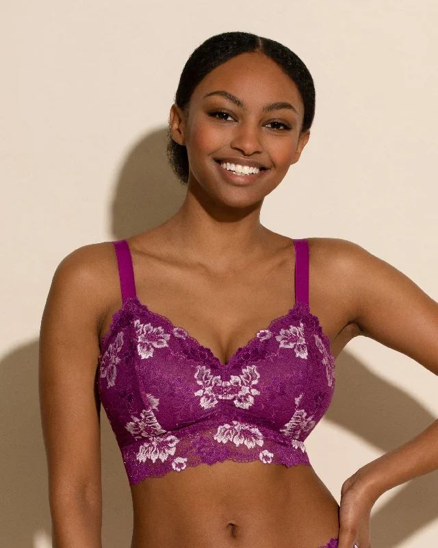 Women's multicolored bras for a fun styleCurvy Bralette