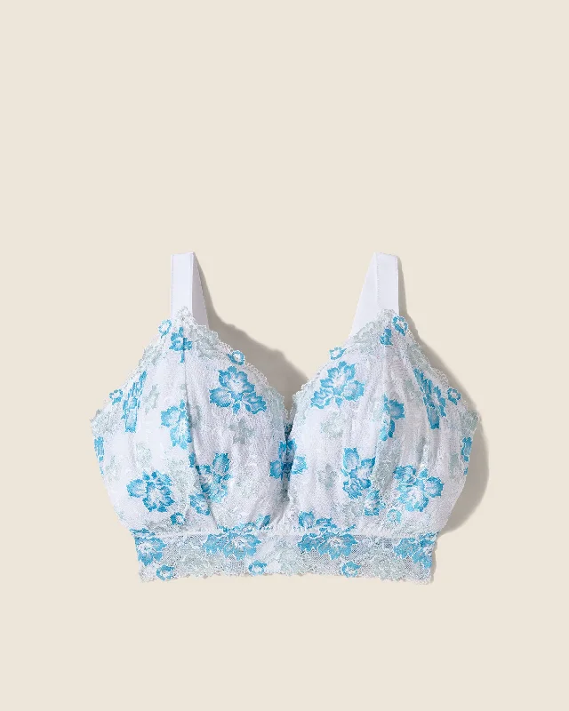 Women's multicolored bras for a fun styleUltra Curvy Longline Bralette