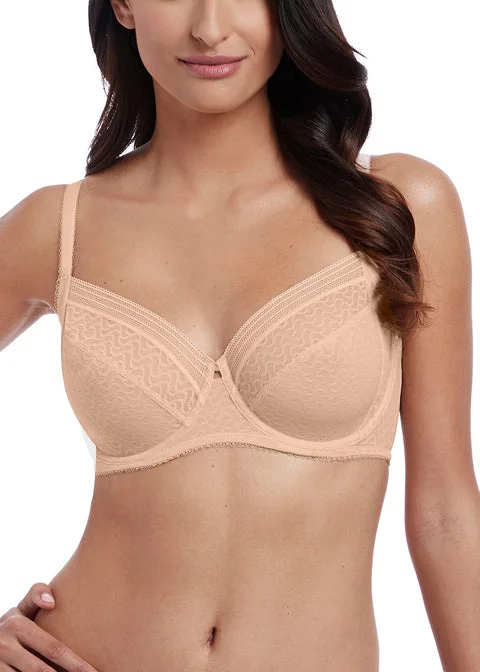 Women's bras with a lift and separate functionWacoal Aphrodite Fuller Figure Bra, Powder